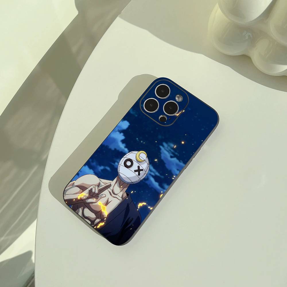 Shonen Anime -Fire- Force Handyhülle Für iPhone 17,16,15,14,13,12,11 Pro Max,16/15/14Plus,XS Weiche Schwarze Hülle