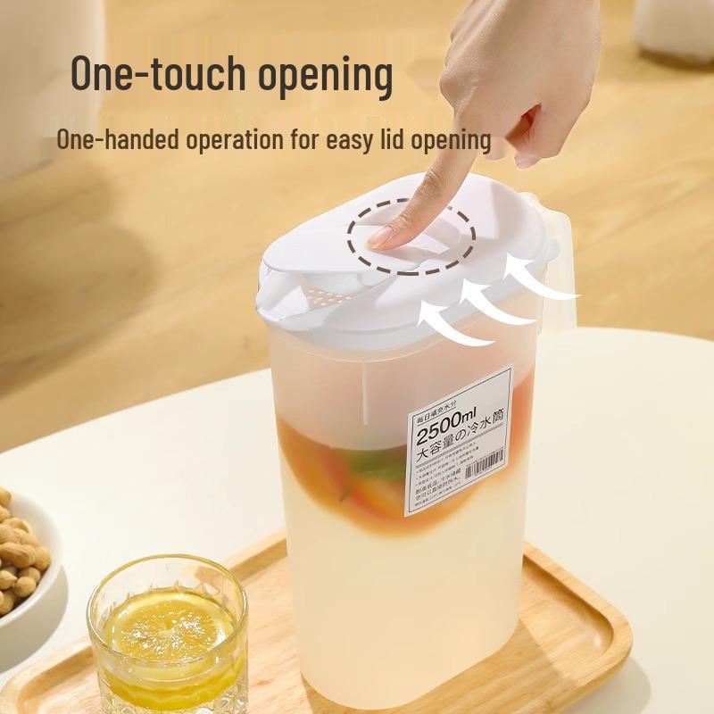 High-Capacity Japanese Cold Brew Jug, Temperature-Resistant for Beverages