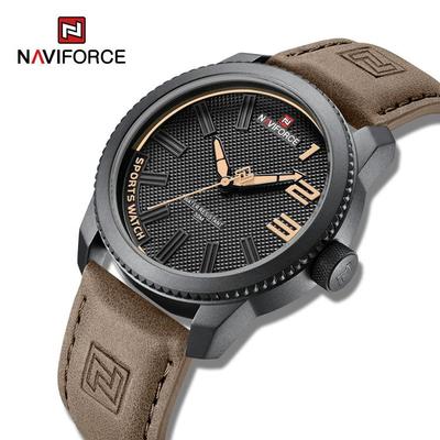 NF9202 Creative Gift Δερμάτινο ανδρικό ρολόι Quartz Fashion Sport Ρολόι χειρός
