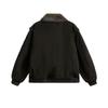 Men's American Retro Fur Collar Cotton Jacket – Trendy Winter Workwear, Thick and Versatile Warm Outerwear for Couples.
