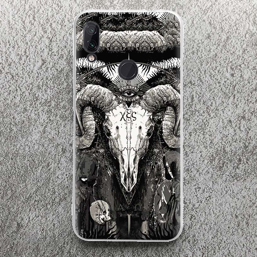 

Satanic Goat Satan Devil Phone Case For Xiaomi Redmi 12 12C 13 13C 14C 9 9A 9C 9T 10 10A 10C 8 8A 7 7A 6 6A K70 K60 K40 K20 Cove Redmi 13