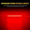 For 2008-14 Dodge 11-14 Charger Challenger LED Rear Red Bumper Marker Side Light