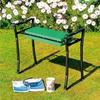 Sturdy Garden Kneeler Folding Chair With Dual Purpose Seating And Kneeling