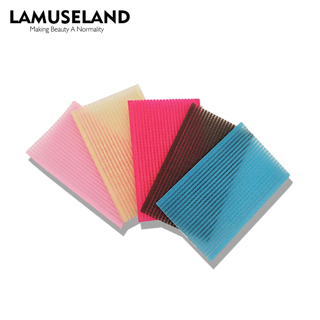 20Pcs/Pack Mix Color Universal Color Hair Posting Magic Pad Black Seamless Sticker Broken Hair Sticker Bangs Beauty Tool