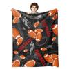 Rugby-Muster digital bedruckte Polyester-Schlafzimmer-Samt-Flanell-Decke Fleece-weiche Sofa-Überwurfdecken für Betten