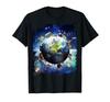 Space Earth Animal Group Scene T-Shirt