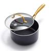 Greenpan GREENPAN Studio Ceramic Coating Made from Mineral Components Derived from Sand That Contains No Harmful Substances Saucepan 16cm IH Gas