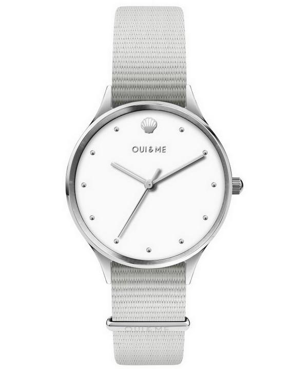 

Oui & Me Petite Bichette White Dial Nylon Strap Quartz ME010200 Women s Watch