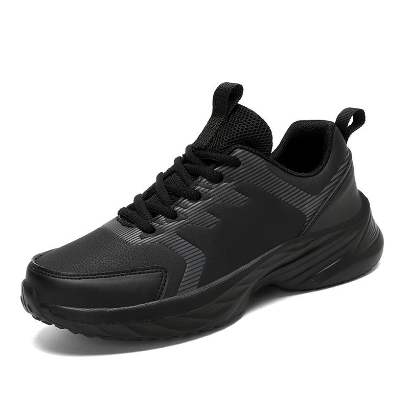 

Women s Waterproof White Leather Running Shoes - Autumn Casual Lace-up Sneakers 36