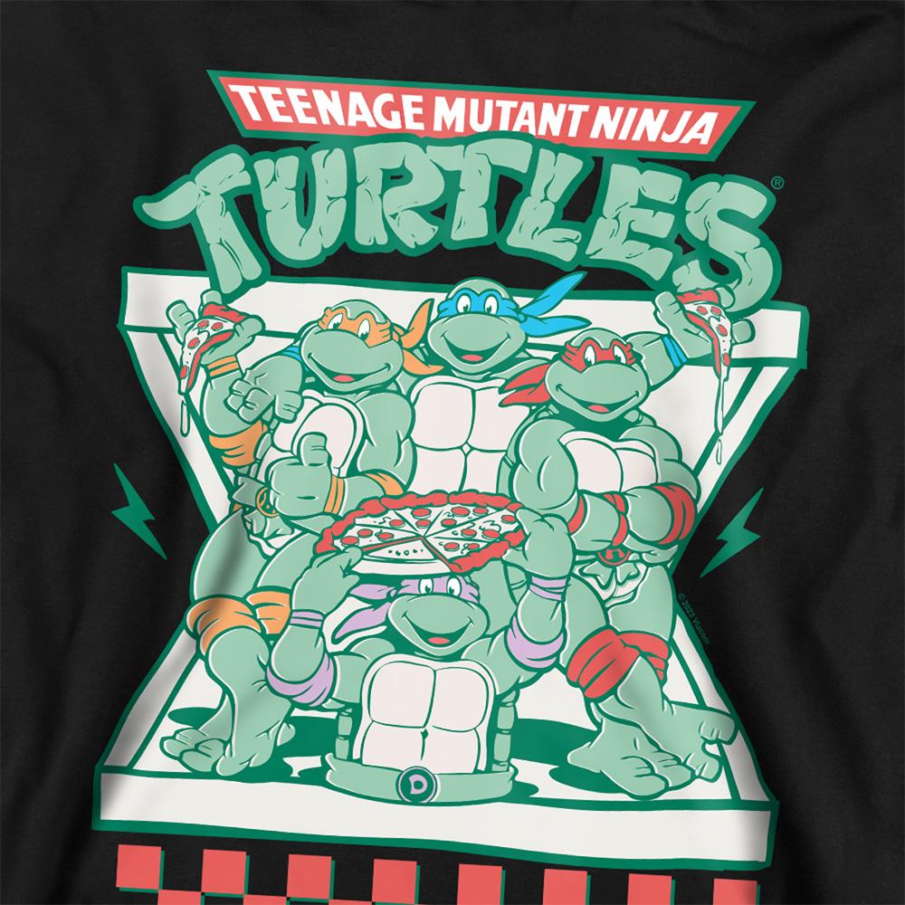 TMNT Childrens/Kids Pizza Takeway Pullover Hoodie