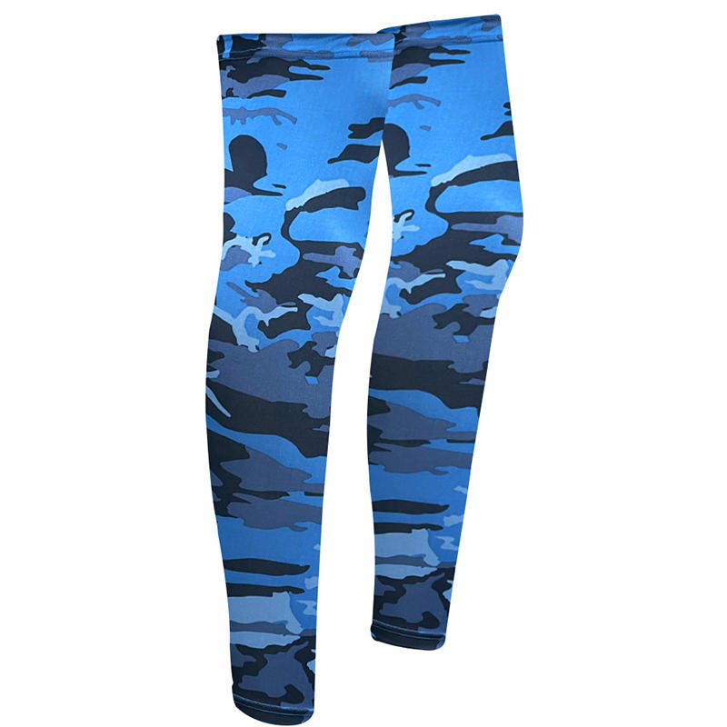 Summer Anti-uv Sun Protection Leg Sleeves Cycling Leg Warmer Anti-Slip Sports Protection Sleeves Breathable