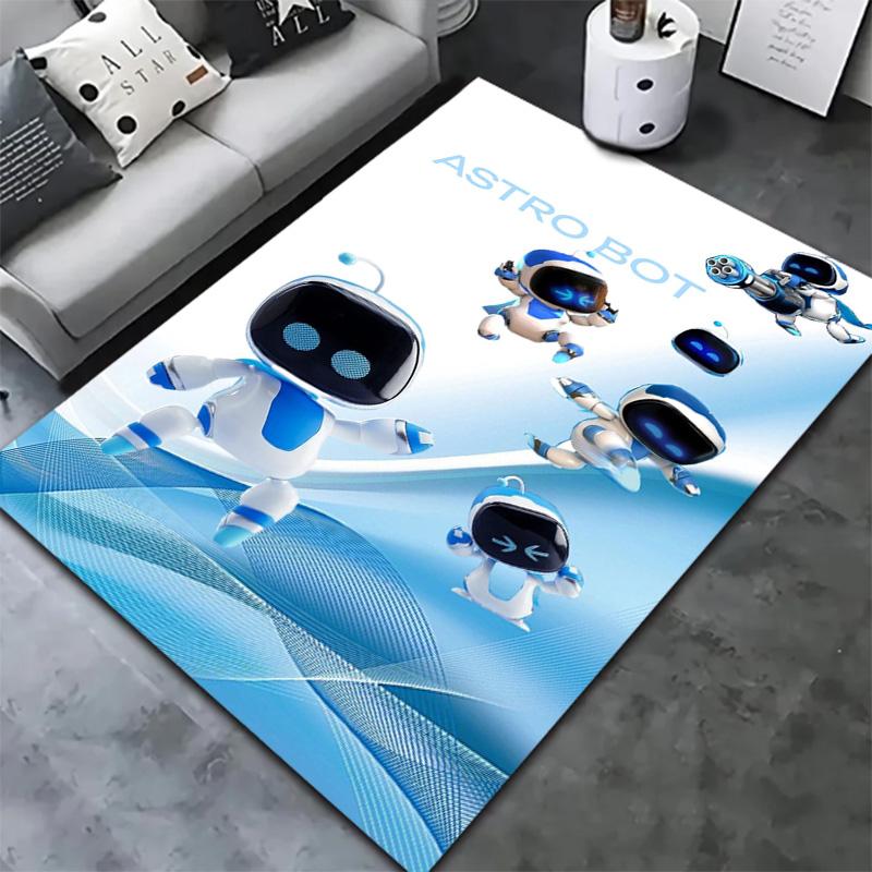 ASTRO BOT Carpet Rug for Living Room Bedroom Home Sofa Decoration,Kids play Non-slip Floor Mat