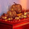 Decors Harvest Festival DIY Home Ornaments Rattan Woven Pumpkin Party Supplies Halloween Decoration