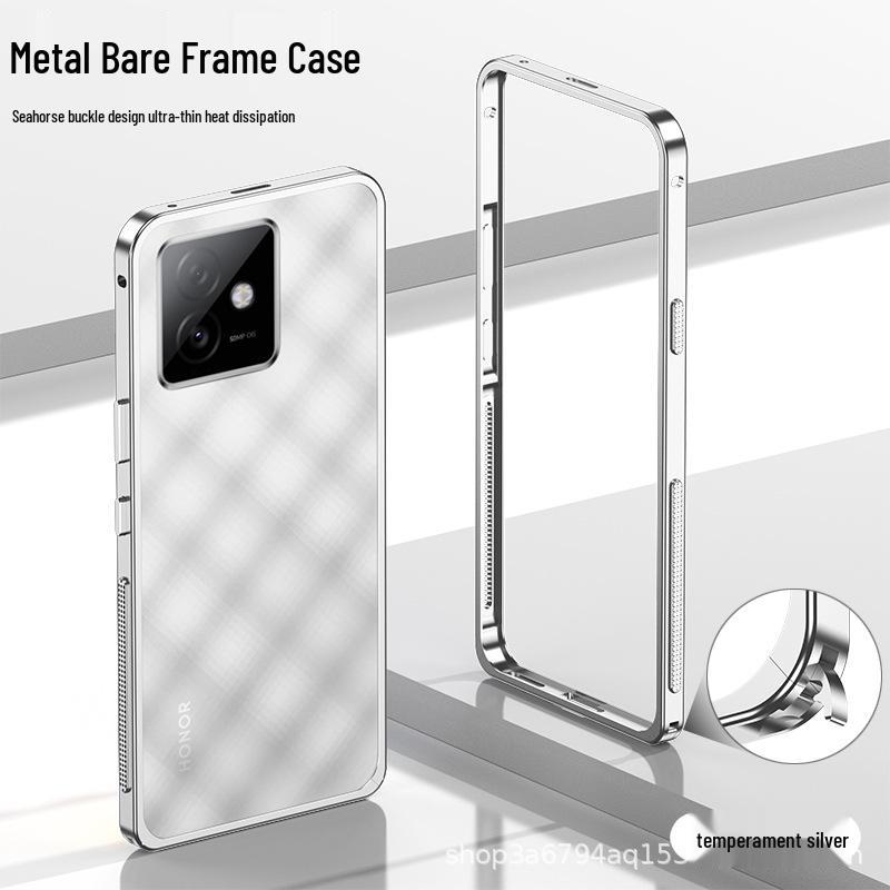 Honor X60GT Seahorse Buckle Metal Heat Dissipation Ultra-thin Drop-proof Full Coverage Case Honor X60GT