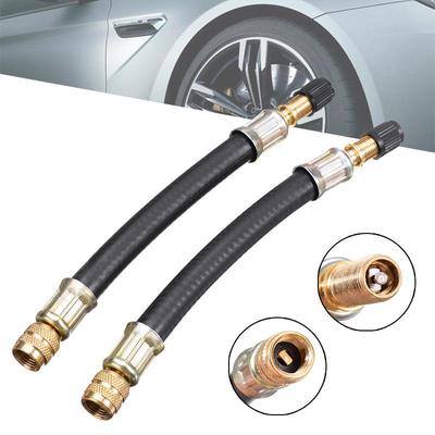 2 Pezzi Pneumatici Auto, Accessori Bilanciamento Auto, Tubo di Estensione Valvola, Asta di Estensione, Ugello di Estensione Gonfiaggio