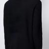 Emporio Armani Herringbone Pattern Knit Pullover Sweater Men Sweater Black 3K1MX9-1MZSZ-920