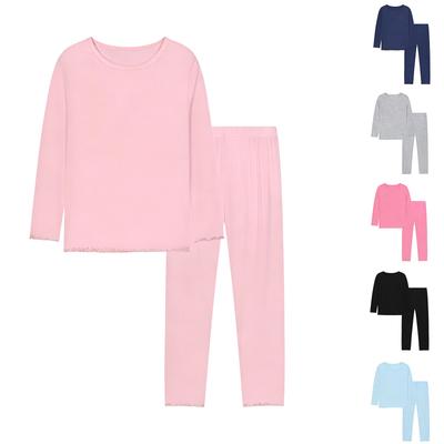 Children's Fashionable Comfortable Casual Loungewear Long,Sleeve Set