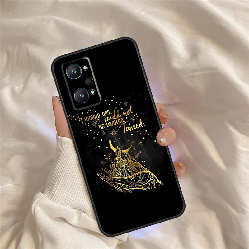 Fury Sarah J Maas A Court of Mist Case For Realme C71 C55 C67 C51 C75 C63 C61 C65 C53 C35 11 12 13 14 Pro Plus GT6 GT7 15 Pro
