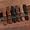 Vintage Genuine Leather Strap for Omega For Samsung Galaxy Watch 6 5 4 Soft Cowhide Breathable Wristband 18mm 20mm 22mm Bracelet