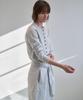 GRIDAJ Cotton Blend Belted Pants _ Light Gray