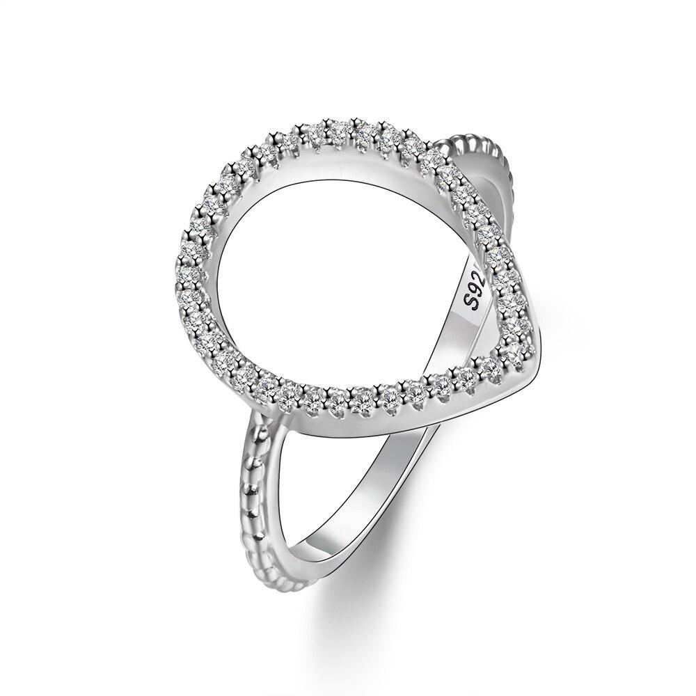 

Полое кольцо в форме капли, модные ювелирные изделия с бриллиантами, обручальное кольцо, подарок для помолвки, оптовая продажа