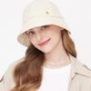 ULUK Essential Strap Circle Decoration Linen Bonnet Hat (3 Colors)