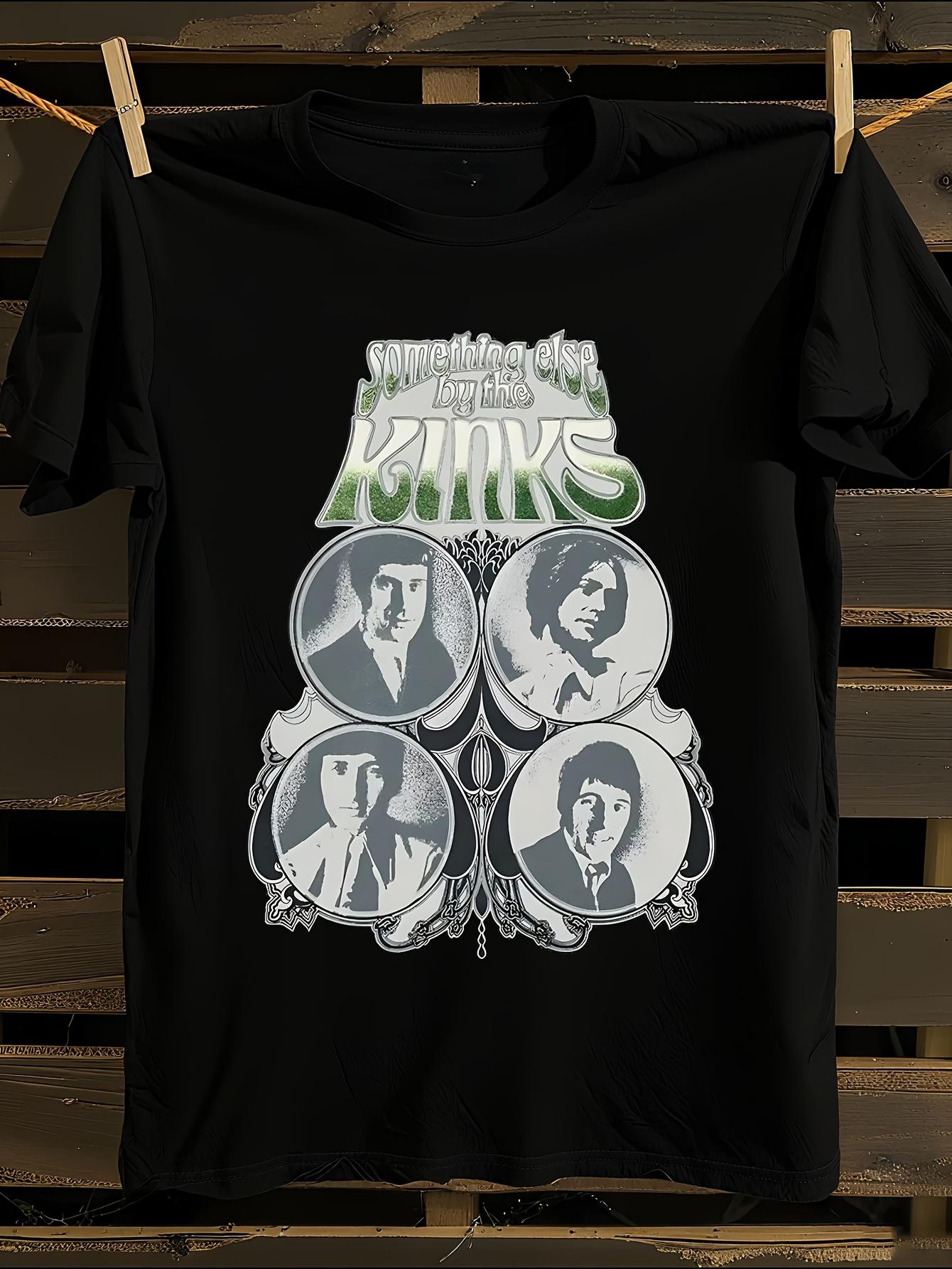 The Kinks Band Logo Members Names Tshirt S