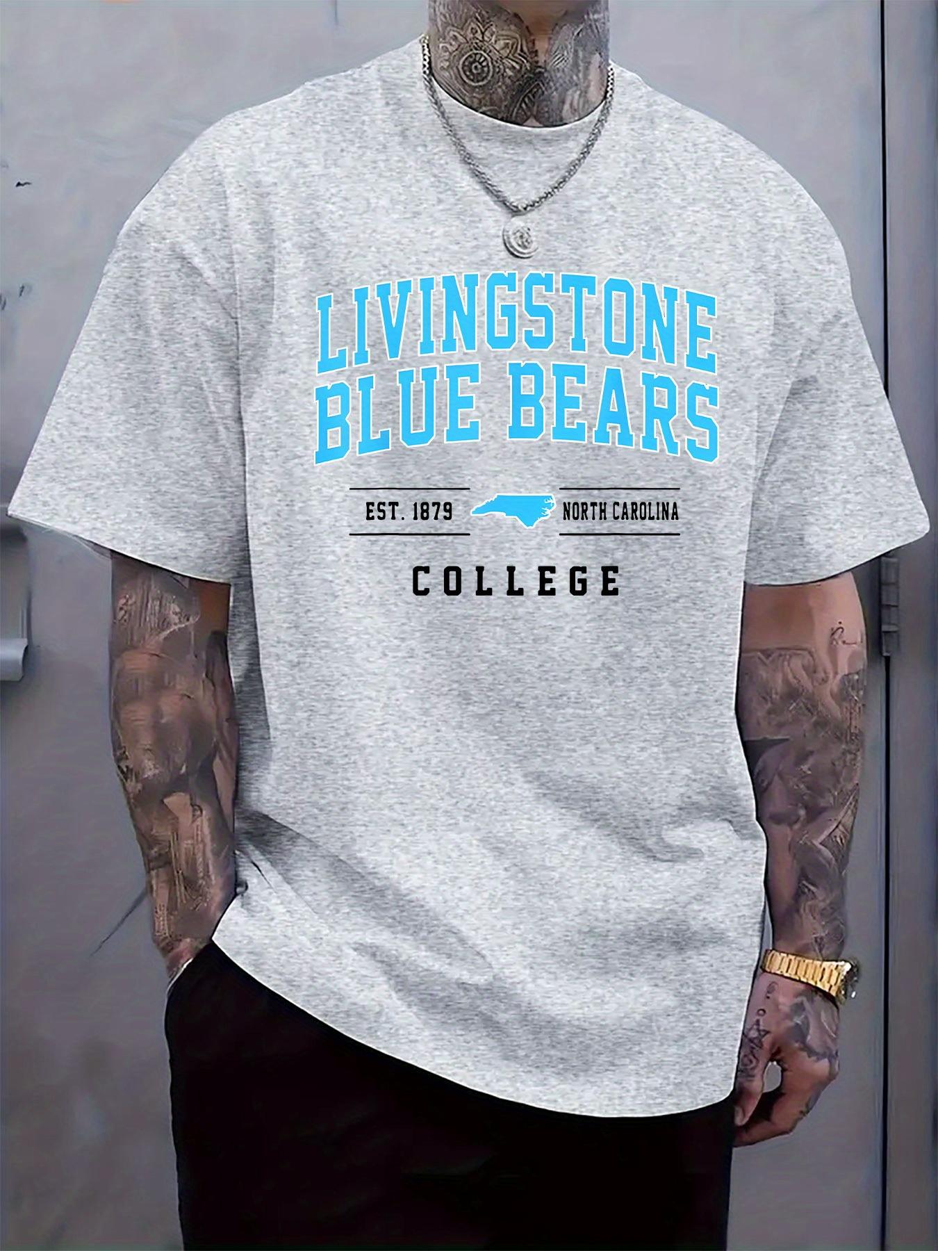 Livingstone College Logo Print Short-Sleeve T-shirt - Black XXXXL