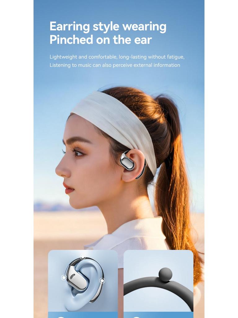 M75 Tianlai Bluetooth Earhook Sports Headphones with High-Quality Sound.