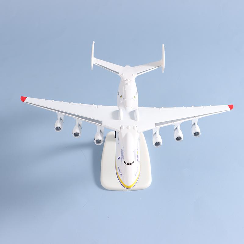 1:400 20cm Legierung An-225 Flugzeugmodell Spielzeug 8 Zoll Ukraine Bemalt Mriya Transporter Ausstellungsmodell Flugzeug für Sammlung