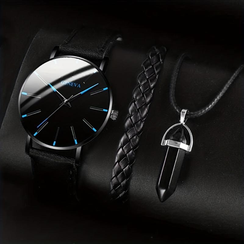 Hot-selling Belt Business Men's Watch, Fashionable Simple Style Casual Thin Quartz Watch
