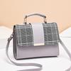 Women's Houndstooth Crossbody Small Square Bag - Fashionable Single Shoulder Bag