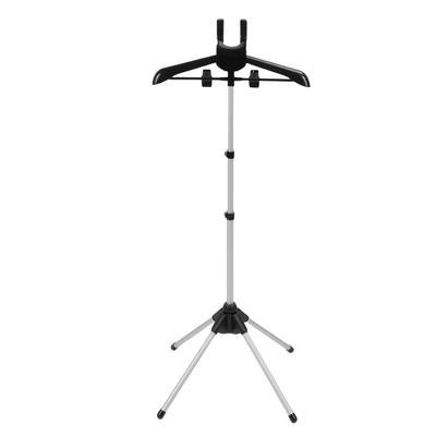 Ironing Garment Stand Foldable Height Adjustable Steaming Clothes Rack for Home Travel