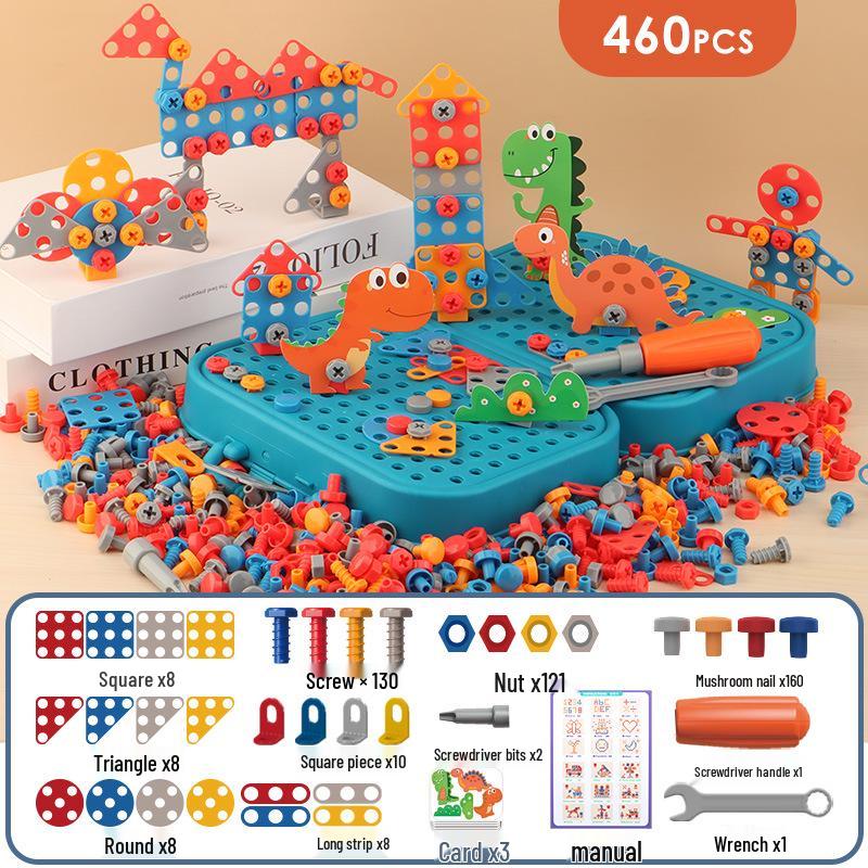 Electric Drill DIY Toolkit for Kids: Hands-on Disassembly and Assembly Puzzle Toy