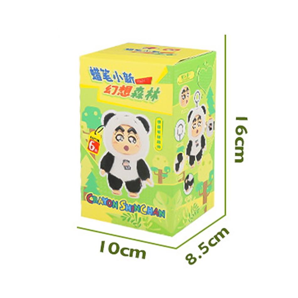 kawayi Crayon Shin-chan Plush Vinyl Figure Blind Box Fantasy Forest Series 26cm Large Doll/19cm Hanging Doll Mystery Box