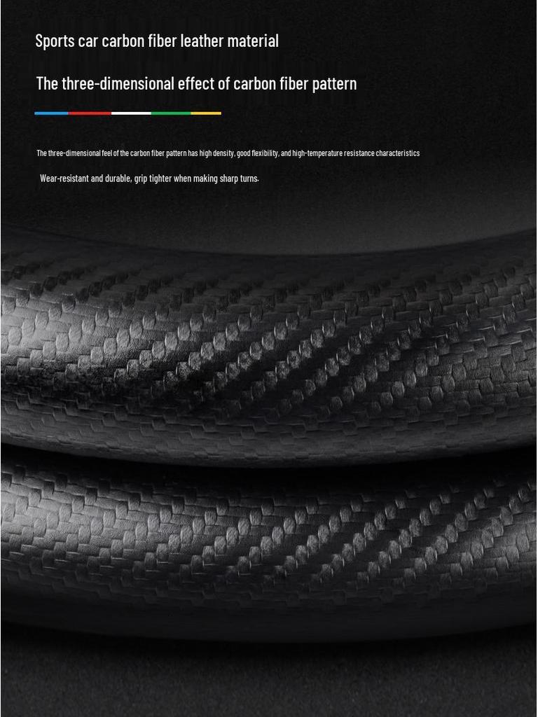 Kryt na volant pro BMW X3 2008-2025, Ultratenký semiš z uhlíkových vláken pro všechny řidiče