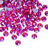 Imitation Austrian Diamond, Even Surface Hot Melt Adhesive Hot Diamond Ab Color Crystal Glass Diy Clothing Rhinestone Decoration