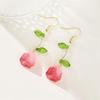 New Fashion leaf  Tulip Dangle  Earrings  for Women Girl Gift Sweet Jewelry Wholesale