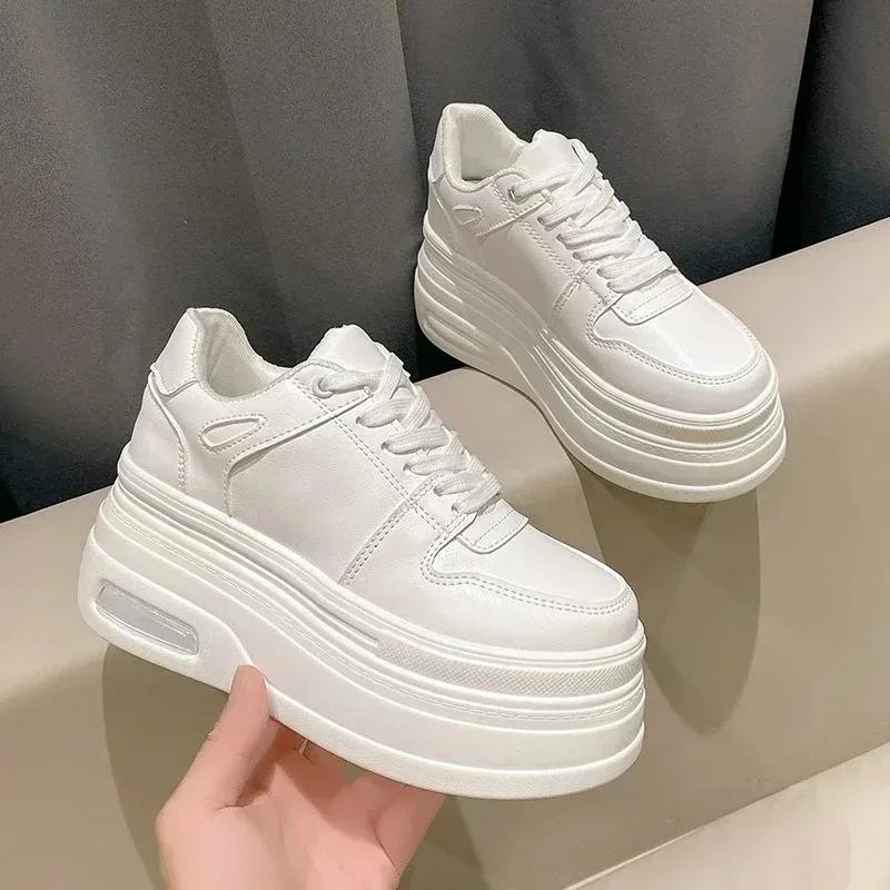 Fashion 2025 Sneakers for Women Comfortable High Platform Sports Shoes Basketball Non-slip Thick Bottom Walking Shoe Zapatillas Mujur