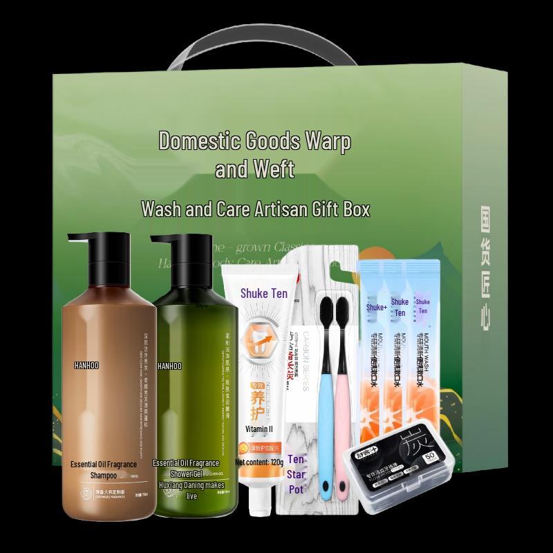 Saky 8-Piece Oral & Personal Care Family Gift Set