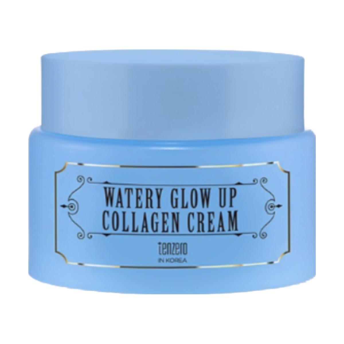 TENZERO Watery Glow-Up Cream - Instant Deep Hydration & Glass Skin Radiance - 80g