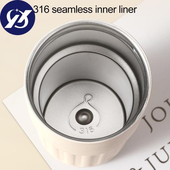 450ml protiskluzový šálek na kávu Inteligentní displej teploty Praktická přenosná termoláhev na pití