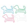 100pcs Dog Shaped Paper Clips Slip Resistance Exquisite Cute Paper Clips for School Office