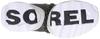 Sorel Kinetic Impact Lace NL4694 Women's Sneakers, Size 23.5cm, Black and White