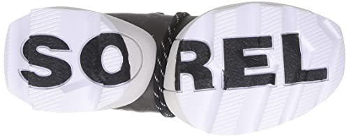 Sorel Kinetic Impact Lace NL4694 Women's Sneakers, Size 23.5cm, Black and White