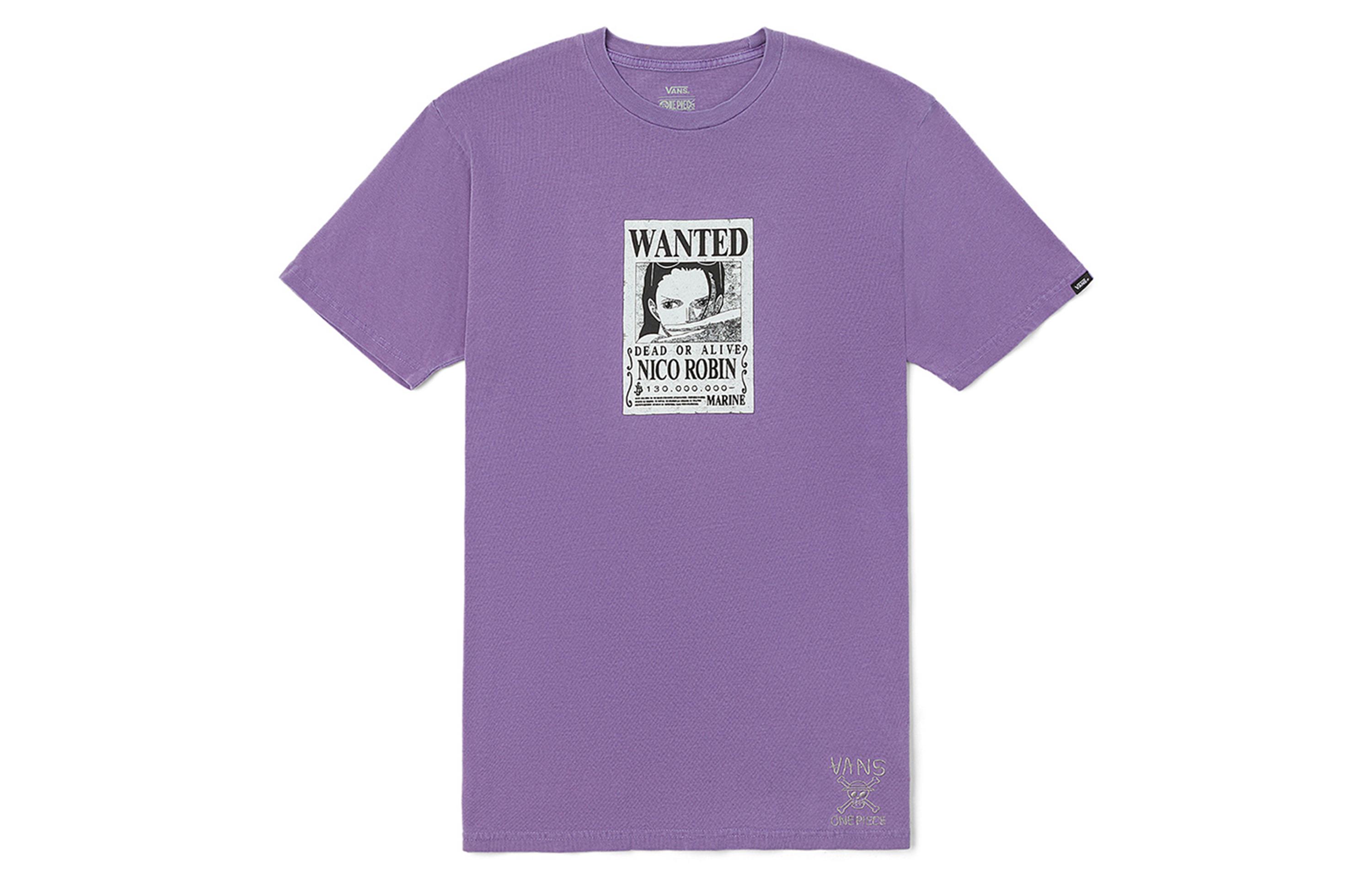Vans T Shirt Unisex Dark Purple VN00005YZB2 XS