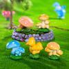 Kleine Dekorationsfiguren für DIY-Miniaturlandschaften & Terrarien 11 Stück