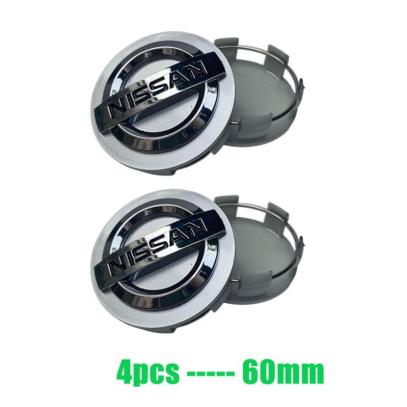 4pcs New Car Wheel Hub Center Caps Rims Series Rims Wheels Cover for Nismo Nissan Juke Tiida Teana GTR 350Z 370Z 240SX Fairlady