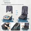 Versatile Unisex Large Capacity Laptop Backpack with Multi-Layer Storage & Compressible Vacuum Bag