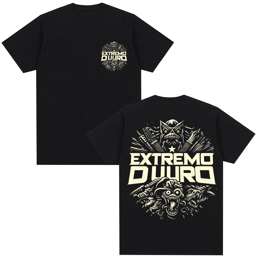 

Rock Band Extremoduro T Shirt Unisex Women Vintage Hip Hop Fashion Harajuku Tshirts Casual Gothic Cotton T Shirts Male Streetwear S